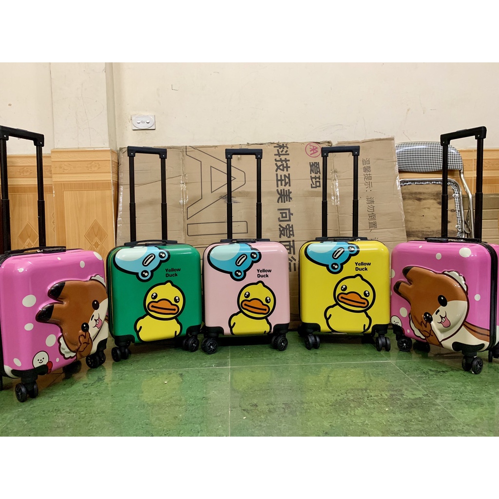 VALI trẻ em size 18 - in hình thỏ vịt 3D