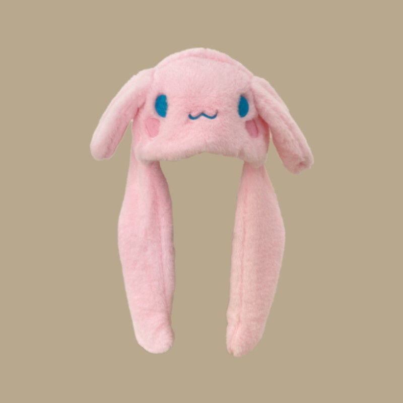 Mũ Tai Thỏ Nhồi Bông Thu Đông Và Khăn Choàng Cổ Dễ Thương Thu Đông