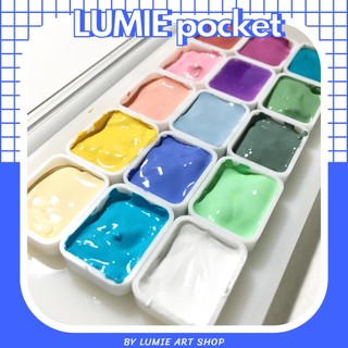 Pocket Màu Nước Mix 0.5ml Tone Pastel [Lumie.art.mix]