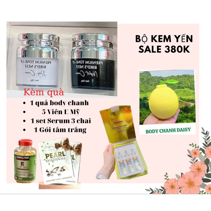 Bộ kem yến Múi Xù