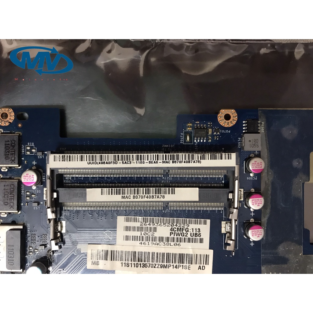 Main lenovo G570  LA-675AP  SLJ4P / HM65