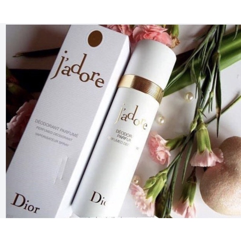XỊT KHỬ MÙI NƯỚC HOA NỮ DIOR J’ADORE DEODORANT SPRAY 100ML CỦA PHÁP