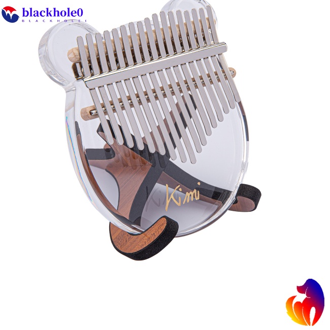 1 Bộ Đàn Piano Mini 17 Phím Hình Gấu Với Giá Đỡ Bằng Gỗ Tiện Dụng