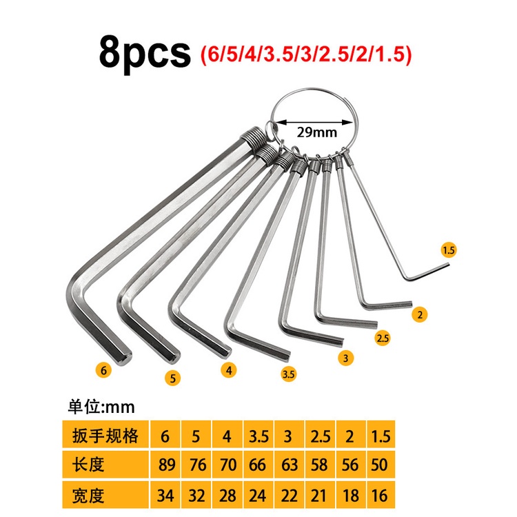Bộ Lục Giác 8 Cây Đa Năng