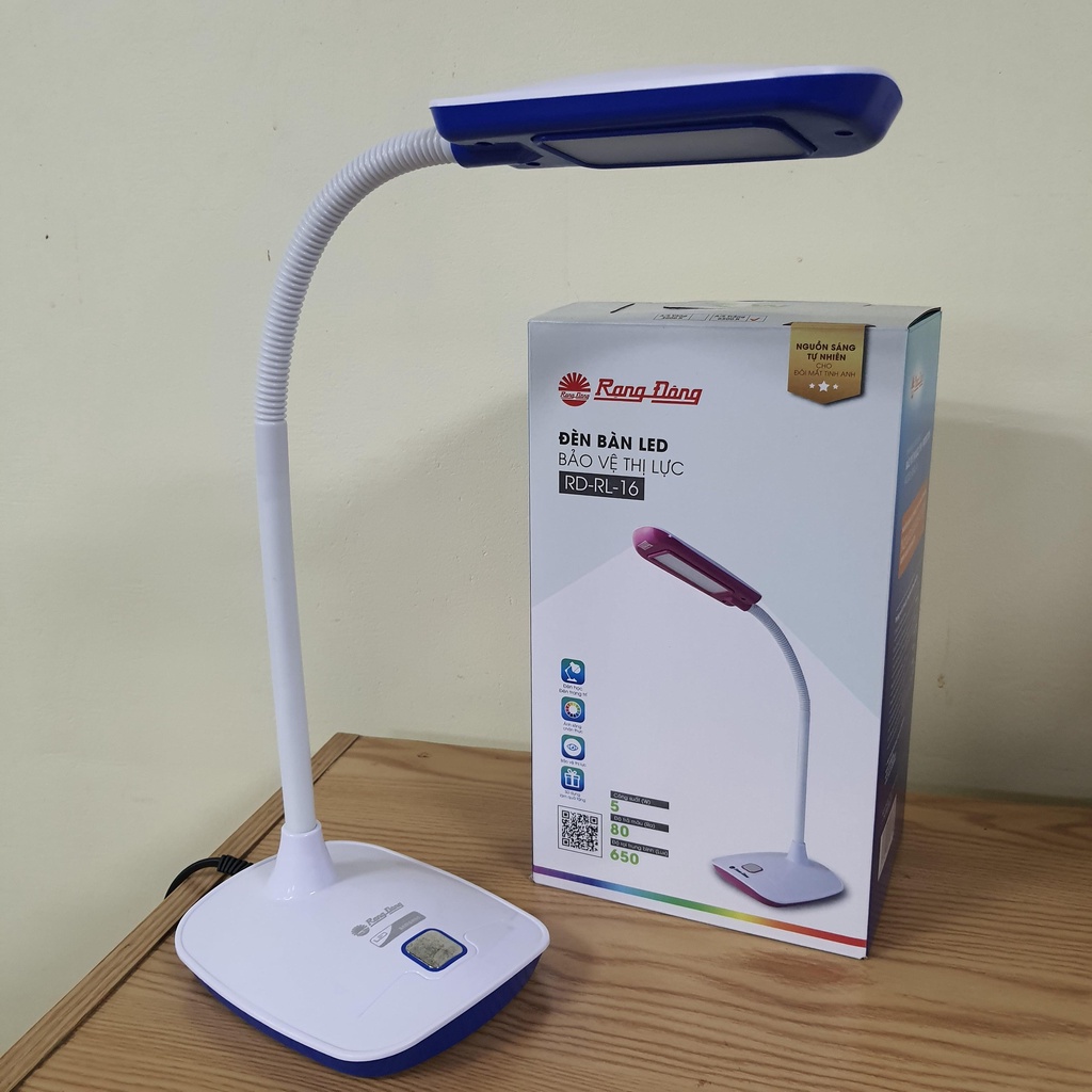 Đèn bàn bảo Vệ Thị Lực Chống Cận Rạng Đông 5W, Bảo hành 1 năm, Model: RD-RL-16