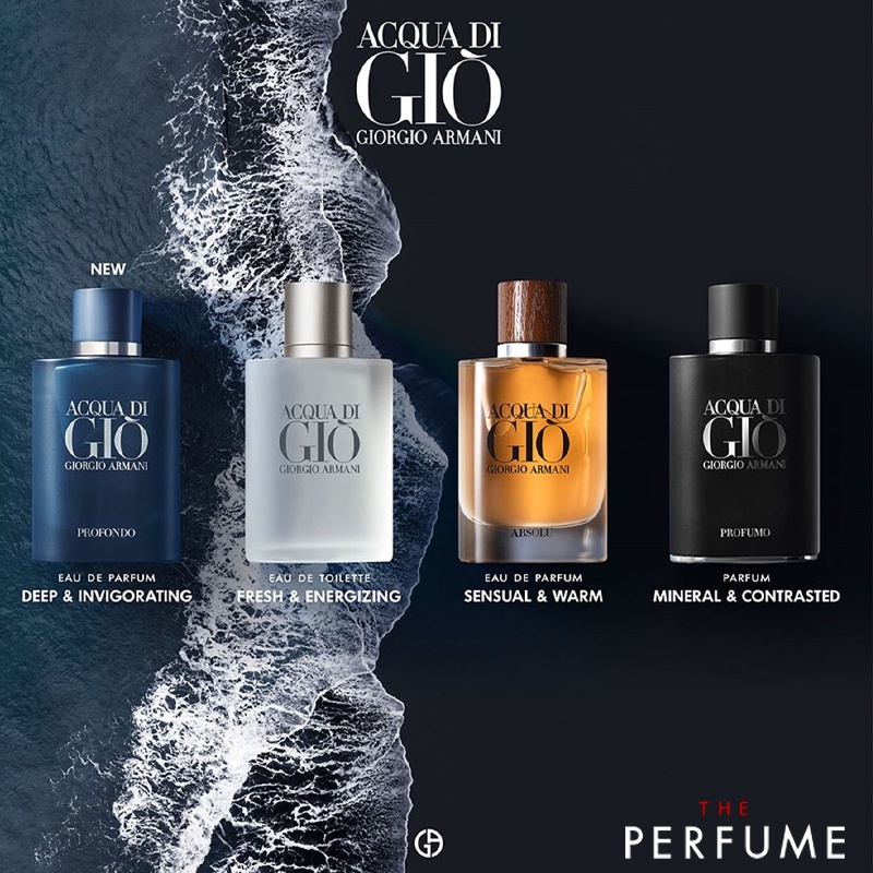 Nước Hoa Nam Aqua Di Giò , dầu thơm lâu body 100ml hương thơm cuốn hút nam tính tự nhiên T90 - NUOCHOA.HCM