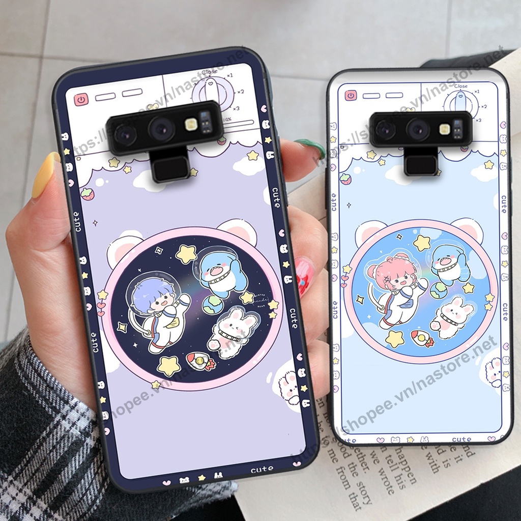 Ốp lưng Samsung Note 8 / Samsung Note 9 cute, phi hành gia cute 3d cute giá rẻ