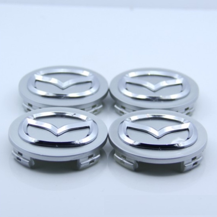 Logo chụp mâm, lazang bánh xe Mazda đường kính 57mm