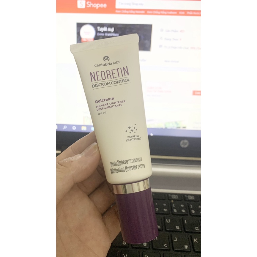 [Công ty] Kem chống nắng NEORETIN Discrom Control Gel Cream Spf 50 40ml