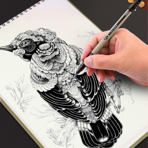 SET BÚT LÔNG VÀ MỰC THƯ PHÁP LUYỆN CHỮ HÁN, BÚT LÔNG LUYỆN THƯ PHÁP ĐẸP
