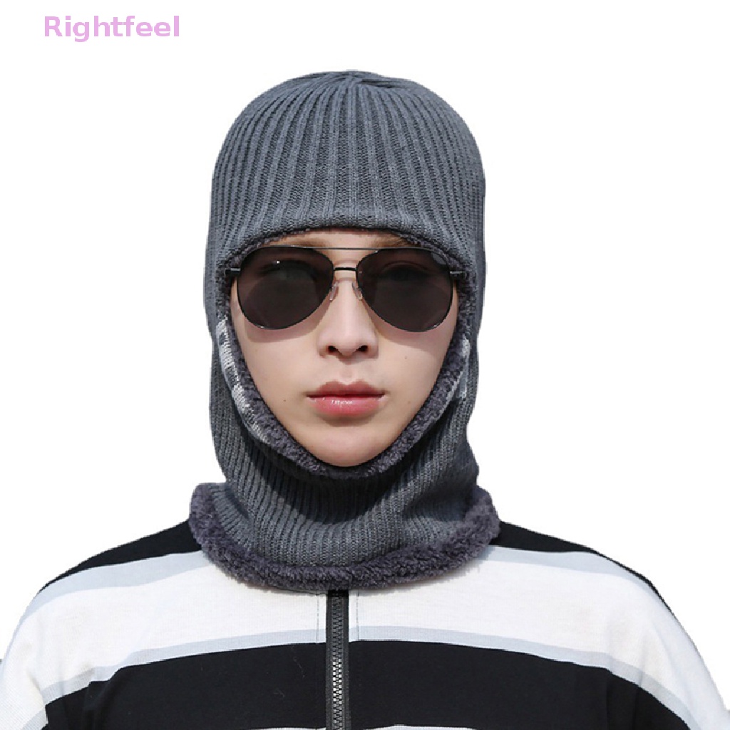 Mũ Beanie Dệt Kim Mềm Mại Dày Dặn Giữ Ấm Bảo Vệ Tai Thời Trang Thu Đông Cho Nam Giới Mới