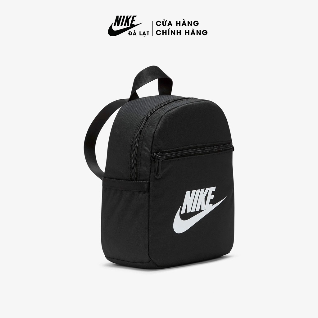 Balo mini Nike nam/nữ màu đen CW9301-010 Túi đeo, túi xách hàng thời trang chính hãng