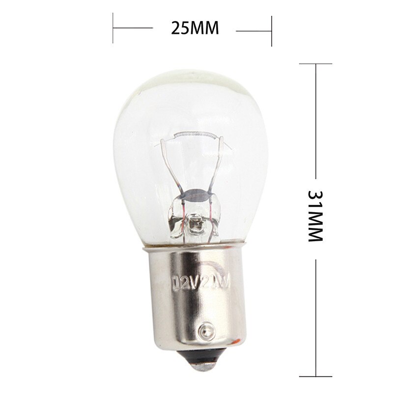 1 bóng đèn 1156 BA15S 1157 BAY15D Halogen đèn hậu đèn phanh ô tô xe máy