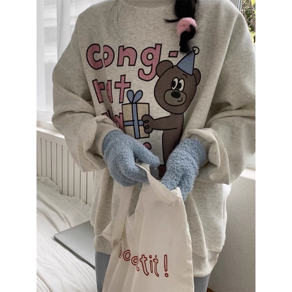 •PRE-ORDER•  SWEATER SHIRT HÌNH ĐÁNG YÊU