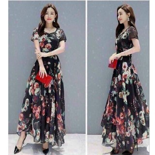 Com bo đầm thun, đầm voan, đầm sơmi khách xem live chốt đơn