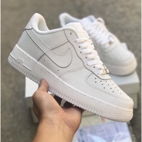 Giày Nike Trắng , AF1 JD1 Trắng Nam Nữ Full Box I199 Iggy Sneaker
