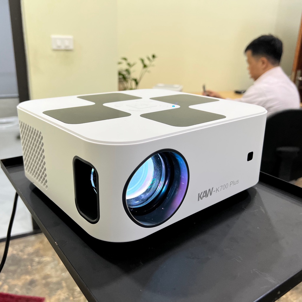 túi đựng Máy chiếu KAW K700 Plus chính hãng - Máy chiếu độ phân giải 4k - Kết nối mọi thiết bị - Bảo hành 1 đổi 1