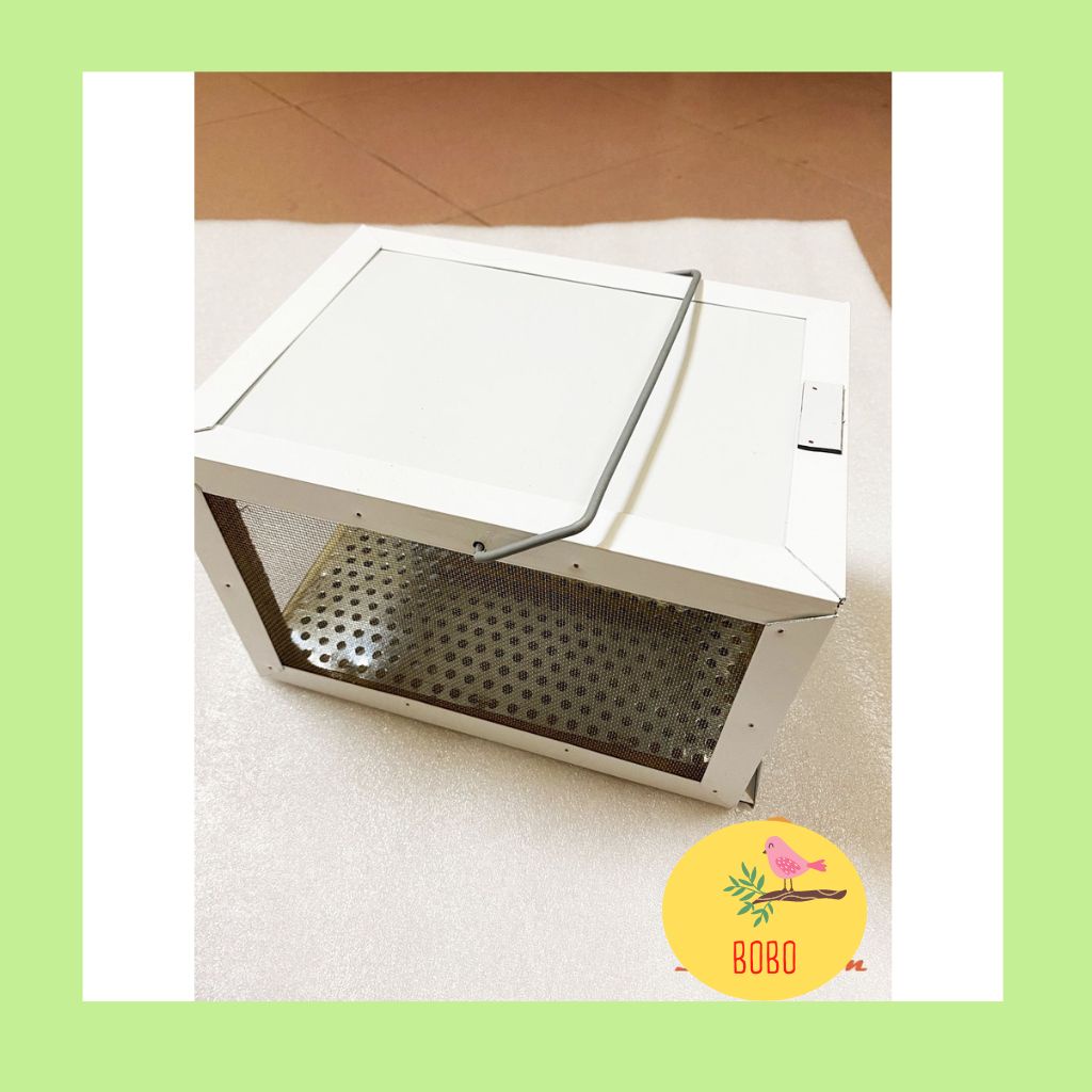 Phụ kiện lồng chim,Hộp đựng dế, cào cào cho chim BOBO