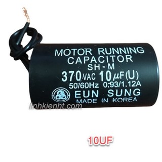 Cbb60 tụ khởi động 10uf 370vac