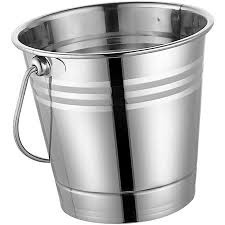 XÔ ĐÁ  INOX DÀY 20CM / 23 CM