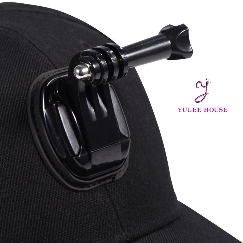 Nón Kết Có Đế Gắn GoPro, Actioncam - Mũ Lưỡi Trai Picnic Chính Hãng Puluz - YULEE HOUSE
