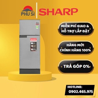 [MIỄN PHÍ VẬN CHUYỂN - LẮP ĐẶT] - SJ-X196E-DSS - Tủ lạnh Sharp Inverter 165 lít SJ-X196E-DSS