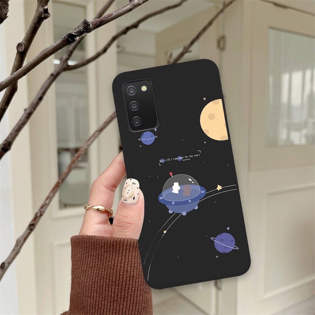 Ốp lưng Samsung Galaxy A03s / A02s / M02s, ốp điện thoại samsung hoạ tiết vũ trụ, ốp lưng nhựa dẻo