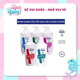(Mẫu Mới) Sữa Tắm Biore Kháng khuẩn Tinh Chất Bạc Hà - Sạch Mịn Thư Giãn - 800g