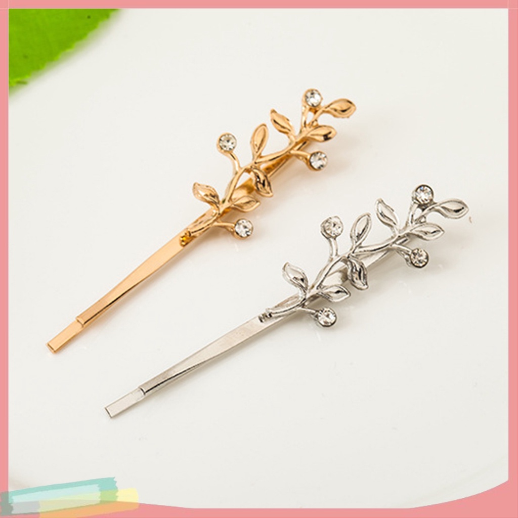 Kẹp Tóc Nữ Hình Chiếc Lá Thời Trang