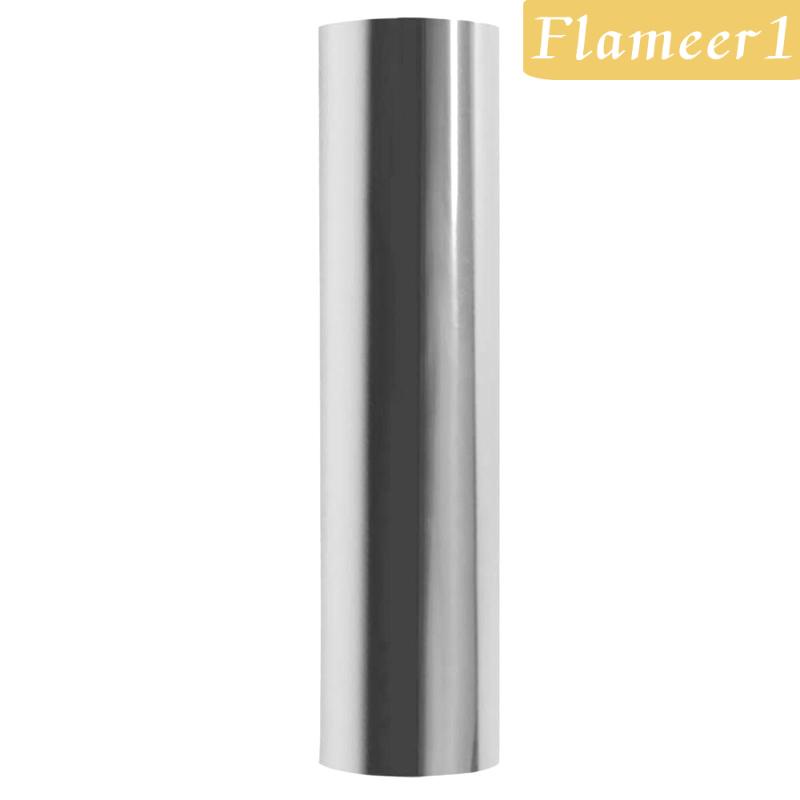 [Flameameer1] Cuộn Phim Vinyl Ánh Kim Loại Vàng Dán Trên Áo Thun Ép Nhiệt