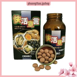 Viên uống tinh chất hàu tươi Orihiro 120 viên, viên uống tinh chất hàu nghệ Orihiro Nhật Bản 180 viên