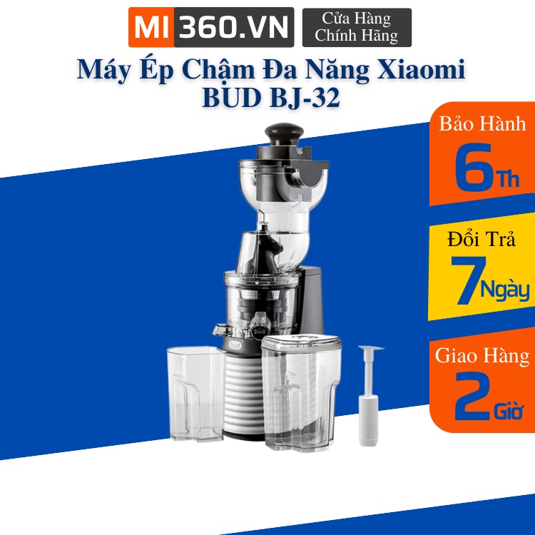 Máy Ép Chậm Đa Năng Xiaomi BUD BJ-32 - Hàng Chính Hãng - BH 6 Tháng
