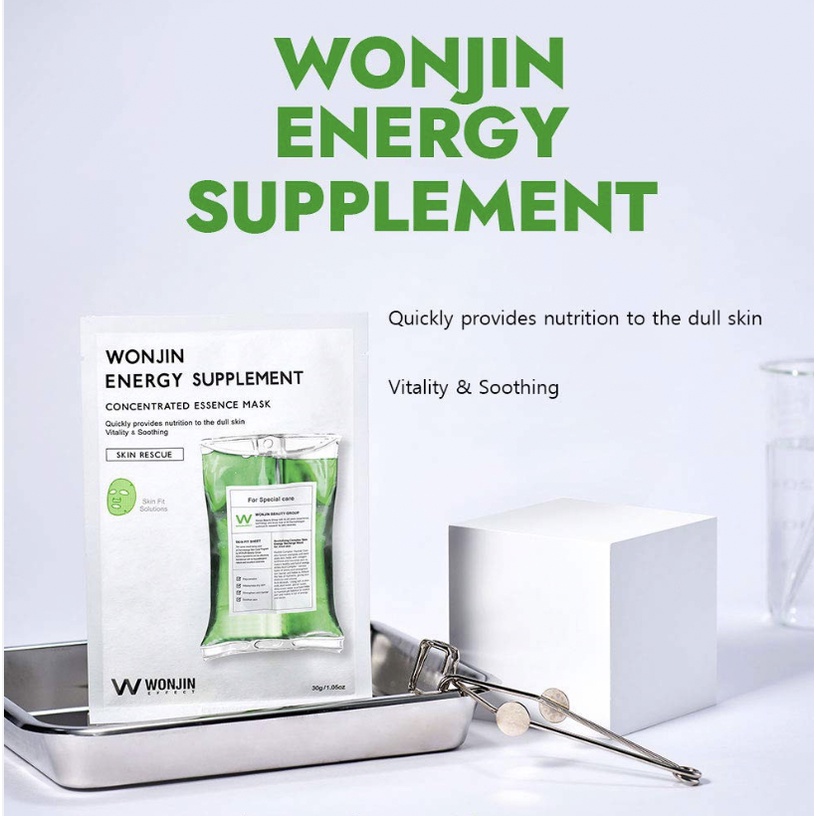 Mặt Nạ Wonjin Hàn Quốc Đa Tác Dụng Wonjin Effect Energy Supplement, Water Toning, Hydro Vial, Power Rejuvenation