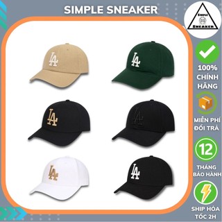 Mũ mlb la chính hãng 🔴freeship🔴 nón lưỡi trai mlb basic la dodgers cap hàn quốc chuẩn auth - simple sneaker