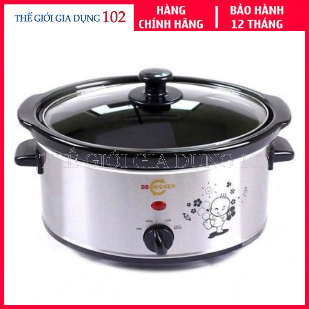 Nồi nấu cháo chậm BBCooker, hàng chính hãng 1.5L~3.5L, bảo hành 12 tháng