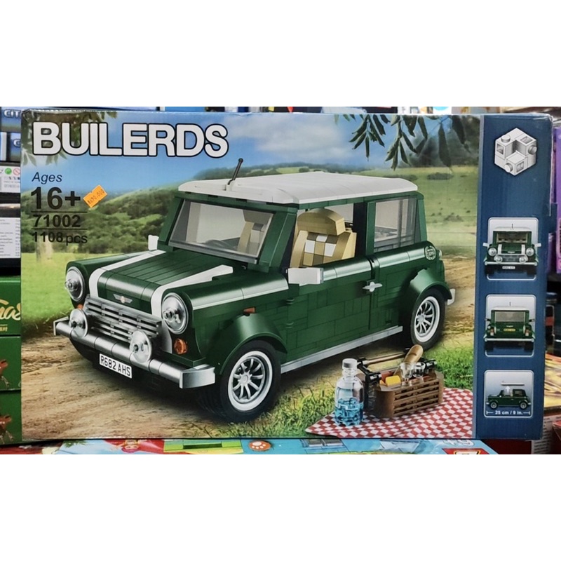 Xếp hình lắp ráp 10242 71002 Xe Mini Cooper