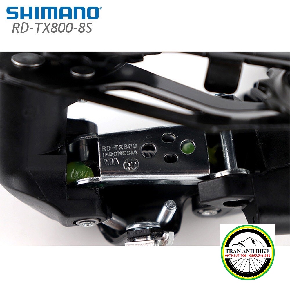 Củ cùi đề sau xe đạp SHIMANO TOURNEY RD TX800 7-8 Speed - Hàng chính Hãng