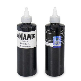 Mực xăm dynamic tattoo ink ⇉ black blk 240ml ⇉ hàng chính hãng usa