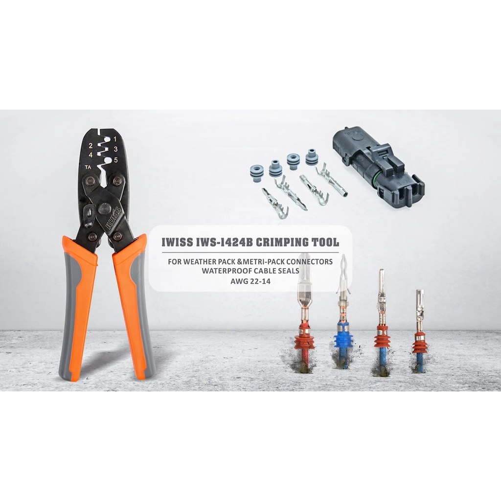 Kìm Bấm Cos Với Seal Chống Nước IWS-1424B