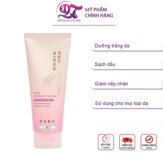 Sữa rửa mặt Gạo lên men tự nhiên DABO Ferment Foam 180ml