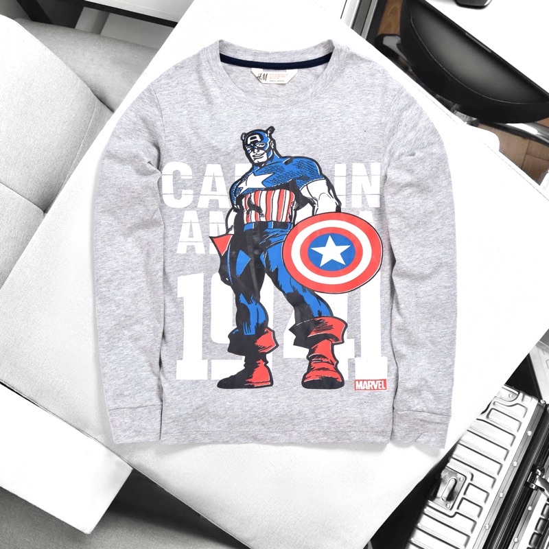 🚗 Áo dài tay hàng xuất H&M bé trai từ 20-60kg