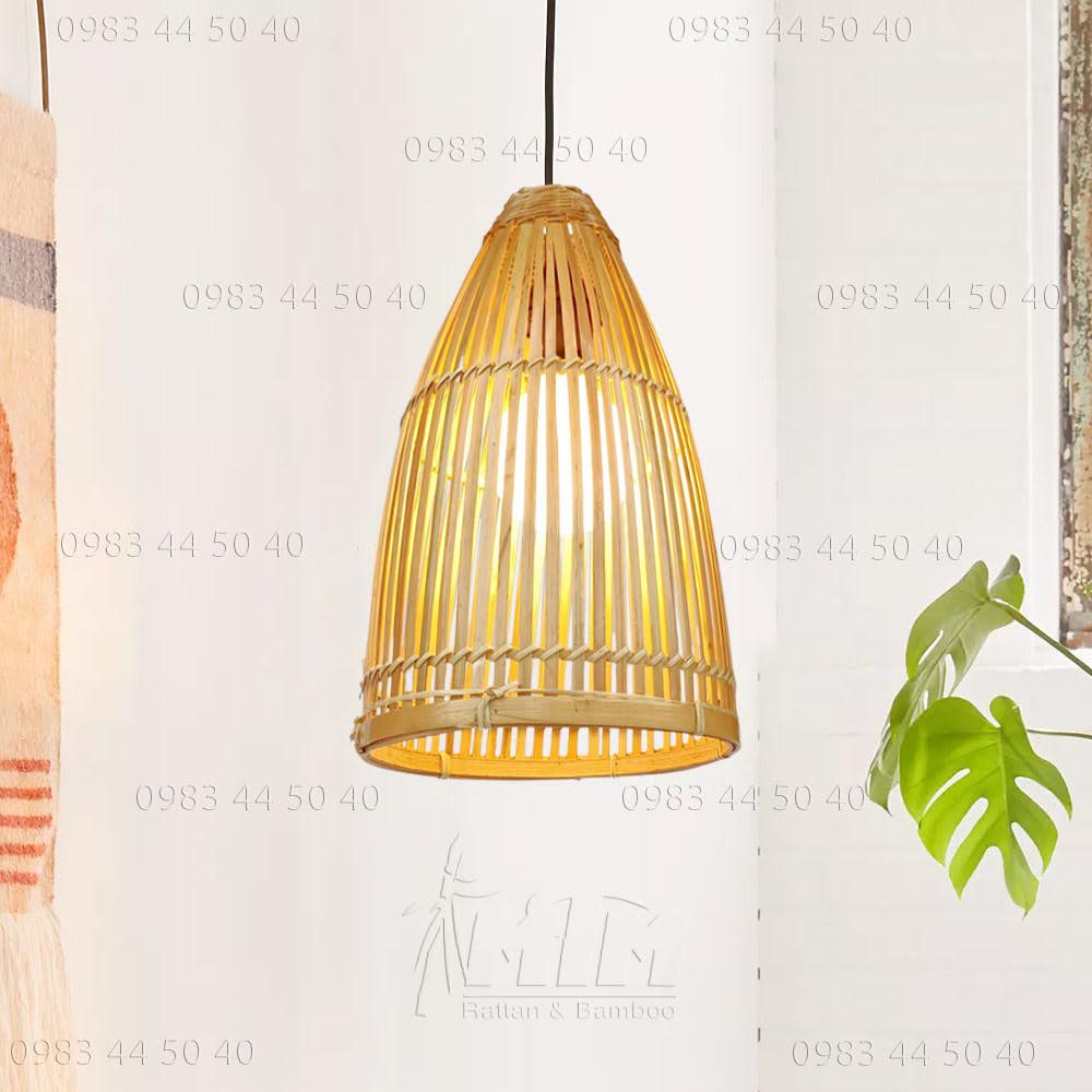 Đèn tre nơm bằng - Lồng đèn, Chụp đèn treo trang trí