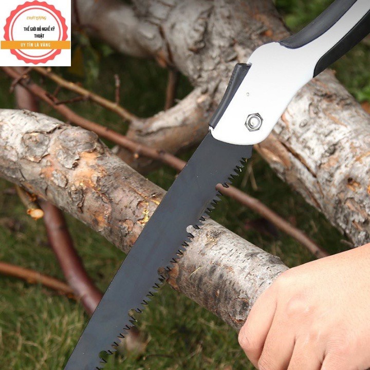 Cưa cầm tay gấp gọn lưỡi thép hợp kim SK5 Siêu Sắc