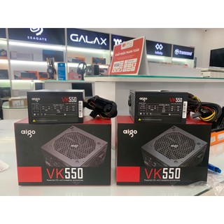 Nguồn máy tính aigo công suất thực 550w vk550