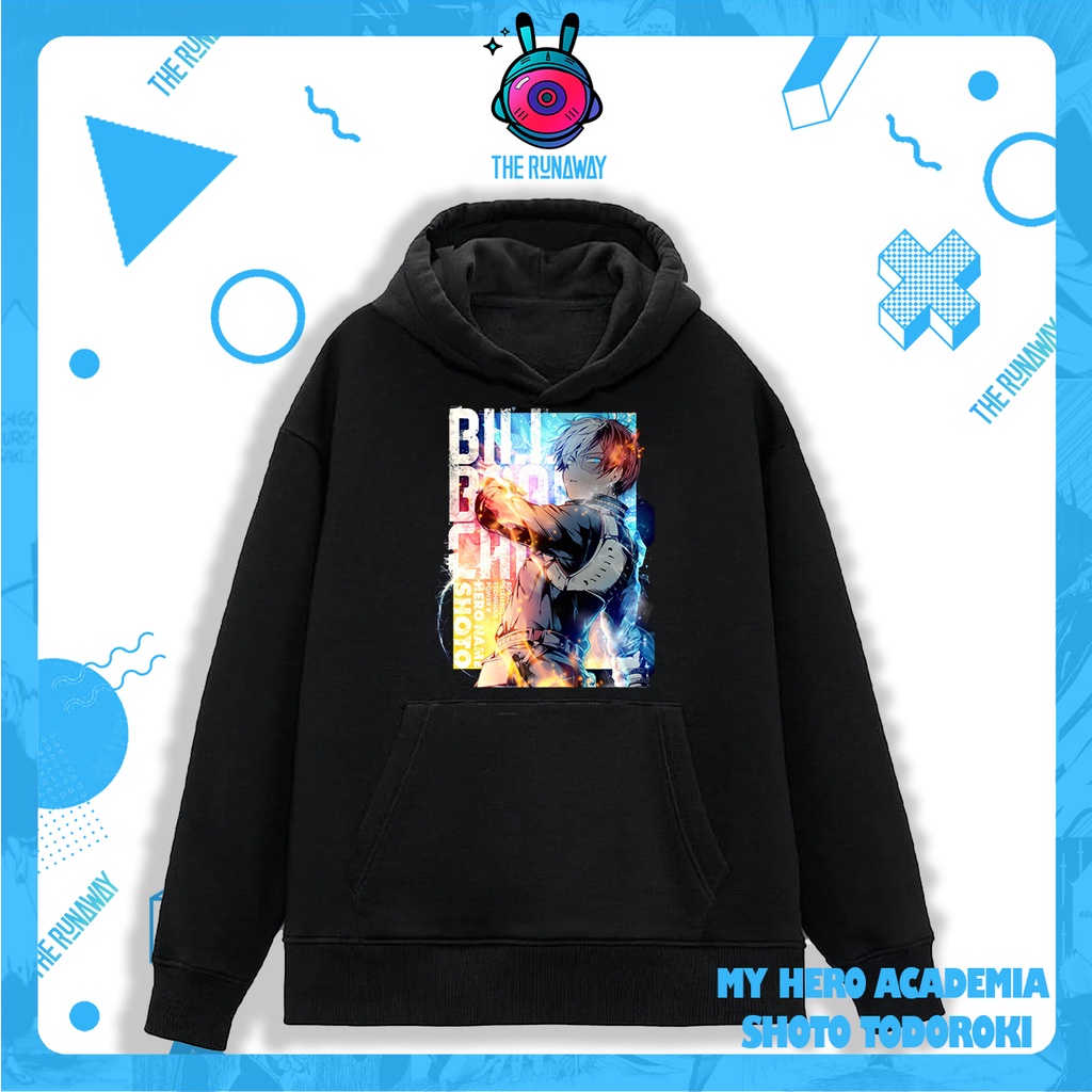 Áo Hoodie My Hero Academia: Shoto Todoroki #3 Nam / Nữ by The Runaway