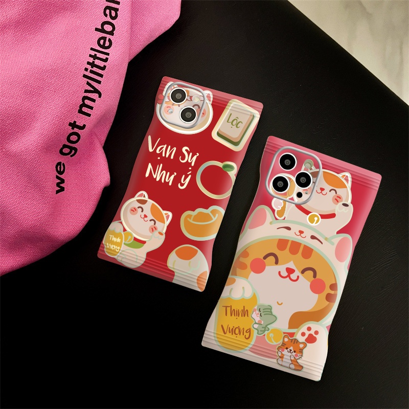 Ốp lưng iphone vỏ kẹo Mèo Cute 6/6plus/6s/6splus/7/7plus/8/8plus/x/xr/xs/11/12/13/14/pro/max/plus/promax - ORIO