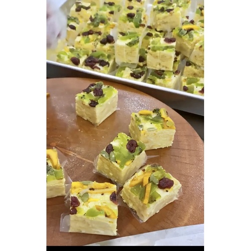 SÉT  TỰ  LÀM KẸO NOUGAT BÔNG TUYẾT