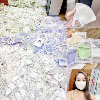 Khẩu trang vải pastel mask nhật bản 4 màu - alisa