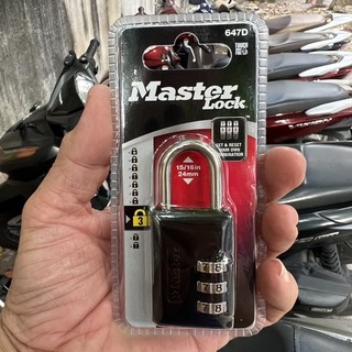 Khóa vali 3 số Master Lock 647D - MSOFT