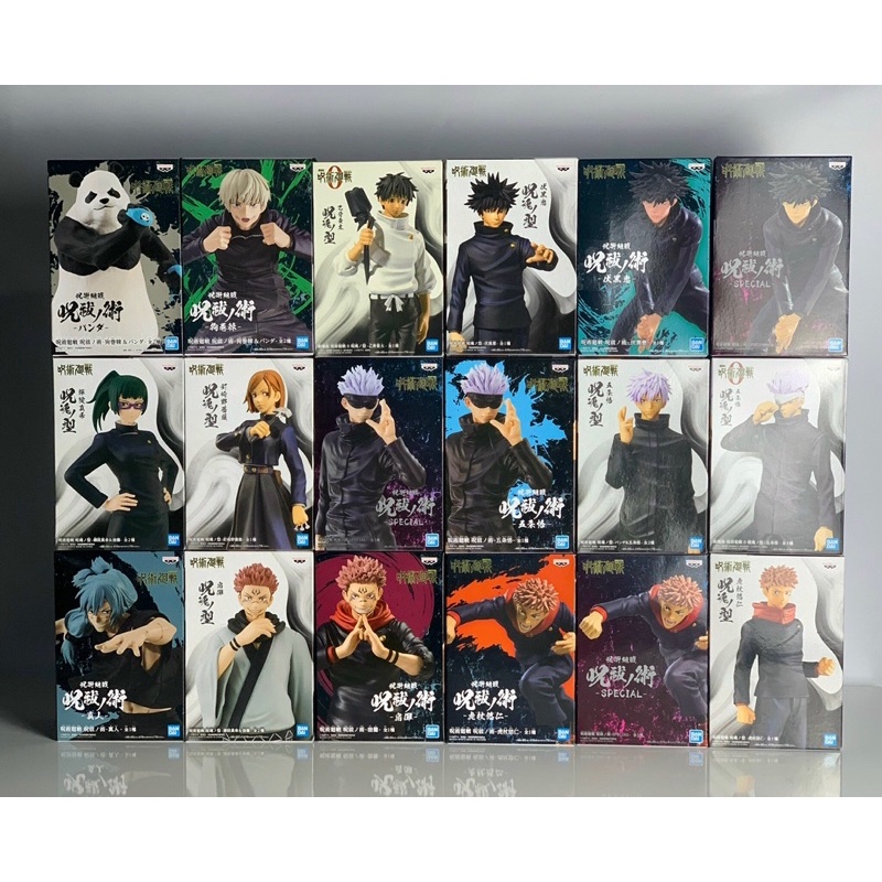 Mô Hình GOJO,SUKUNA,YUJI Anime Jujustu Kaisen